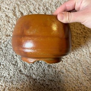Vintage Matte Brown USA Planter
